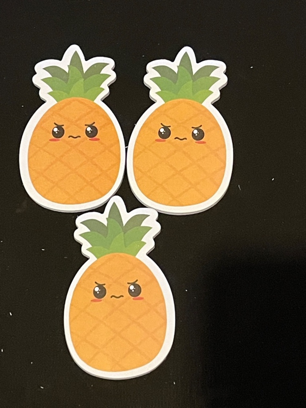 Pick (1) 90 Pc Kawaii Fruit Sticky Note Set -  Pineapple, Avocado, Strawberry, - Picture 8 of 8
